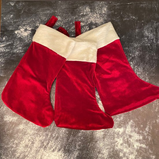 Red Christmas Tree Decoration Stocking