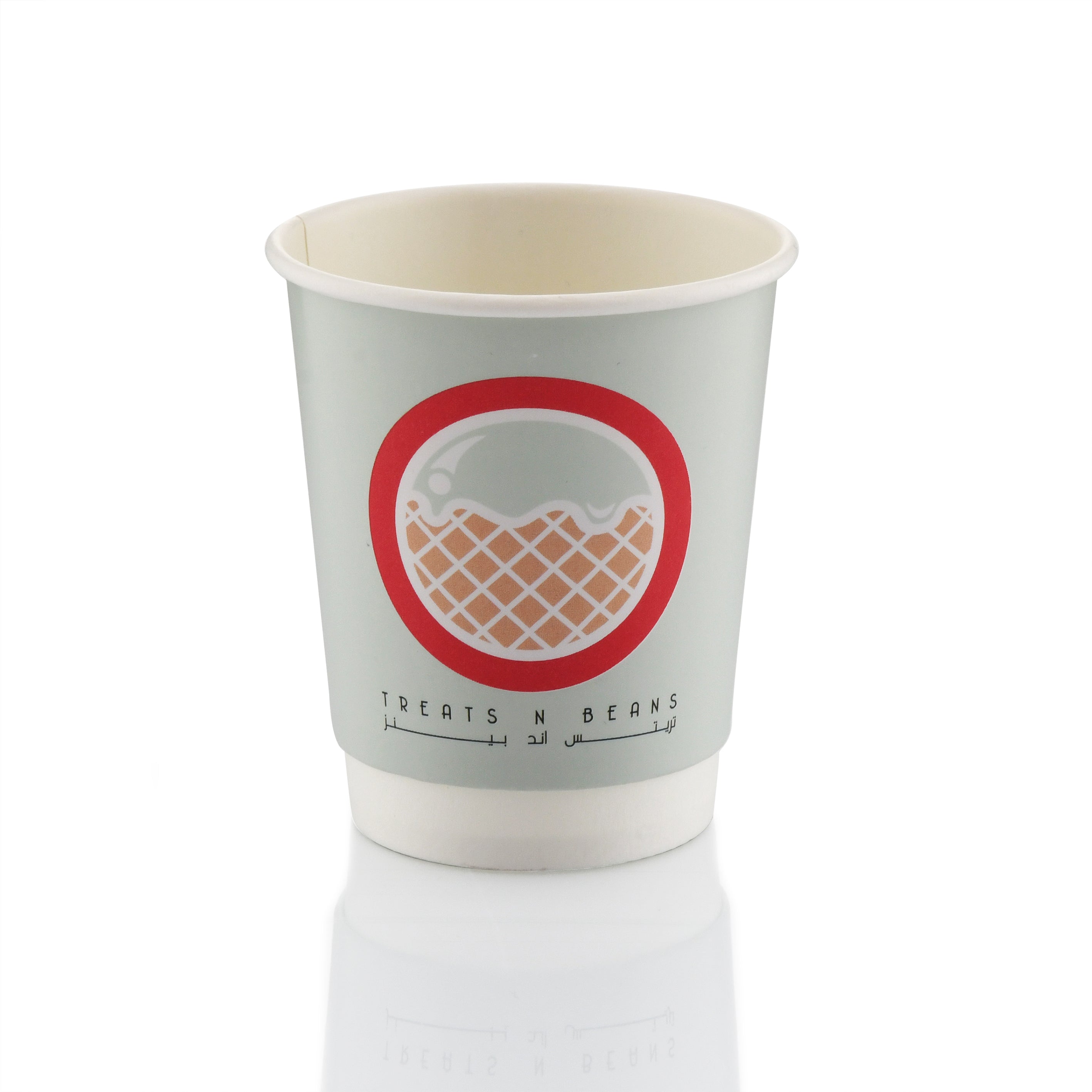 Custom Printed Single Wall Paper Cups – 1000 pcs | 4oz, 7oz & 12oz