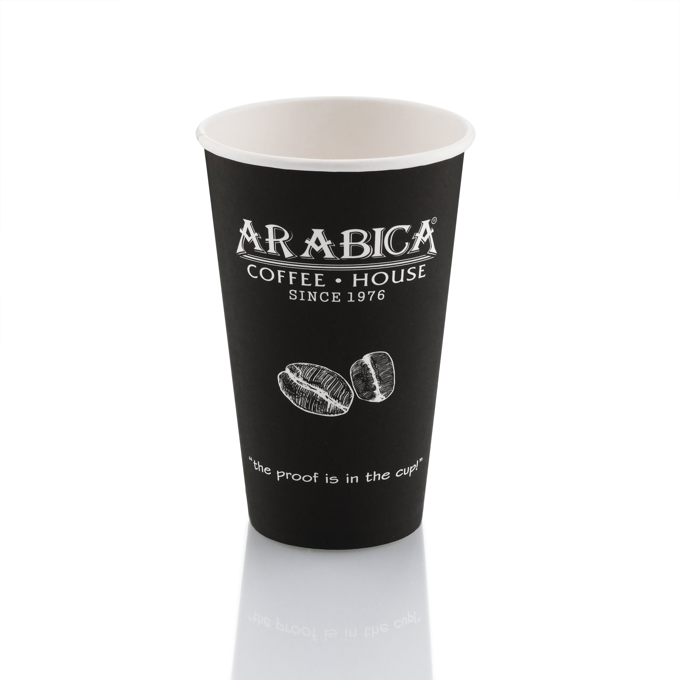 Custom Printed Single Wall Paper Cups – 1000 pcs | 4oz, 7oz & 12oz