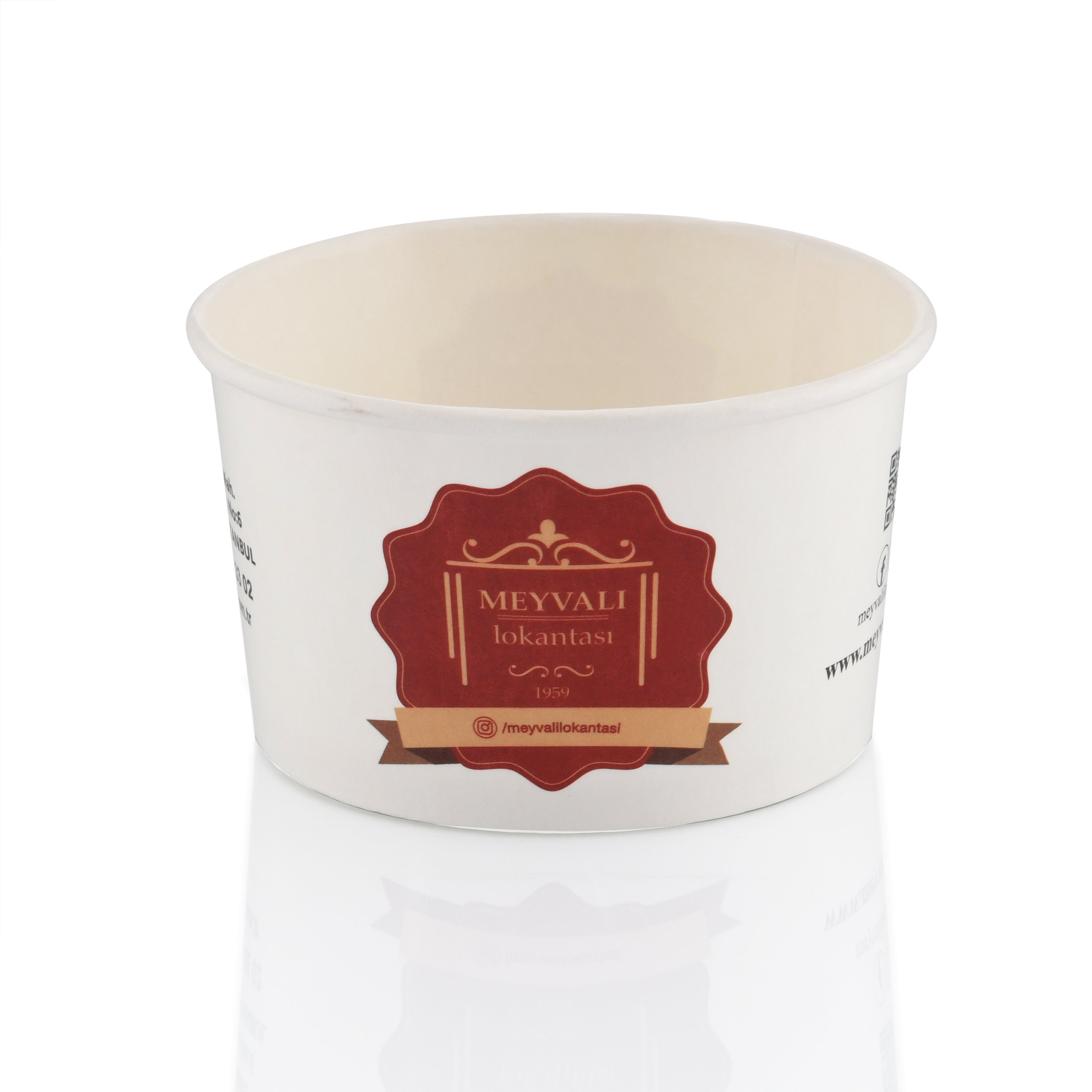 Custom Printed Paper Food Bowls – 1000 pcs