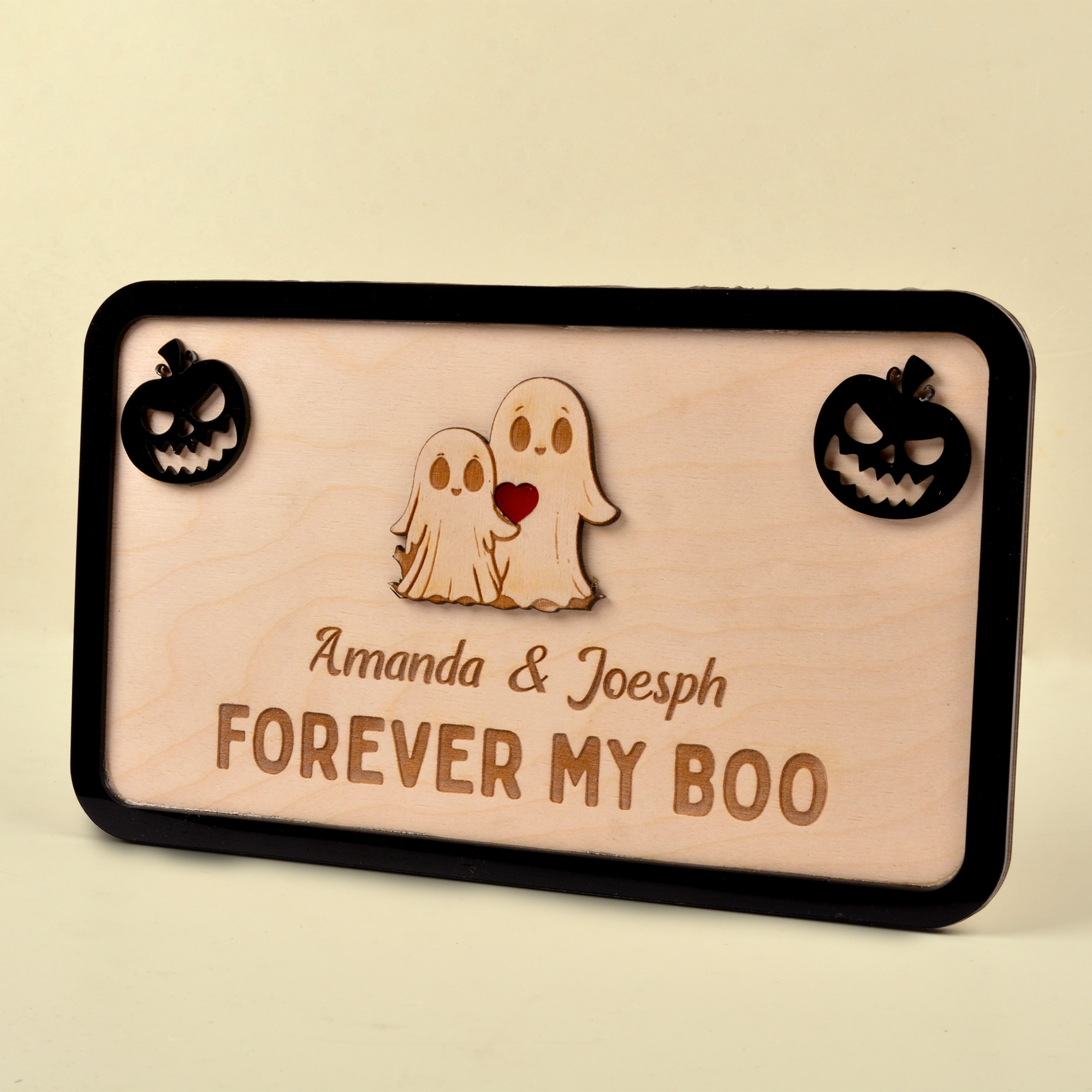 Personalized Forever My Boo Sign