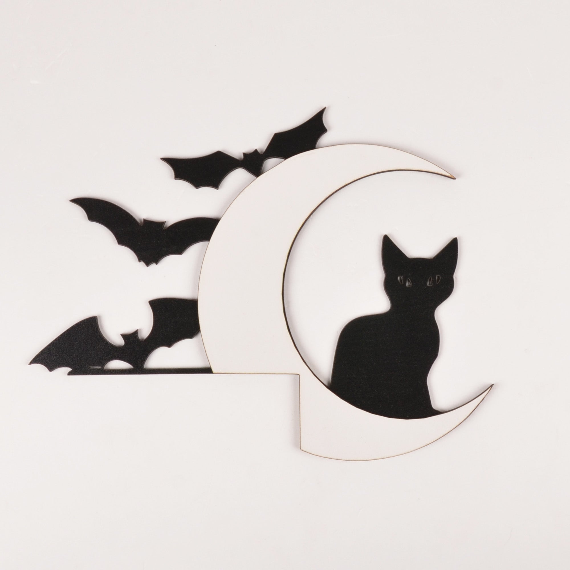 Cute Wooden Halloween Door Corner Decoration