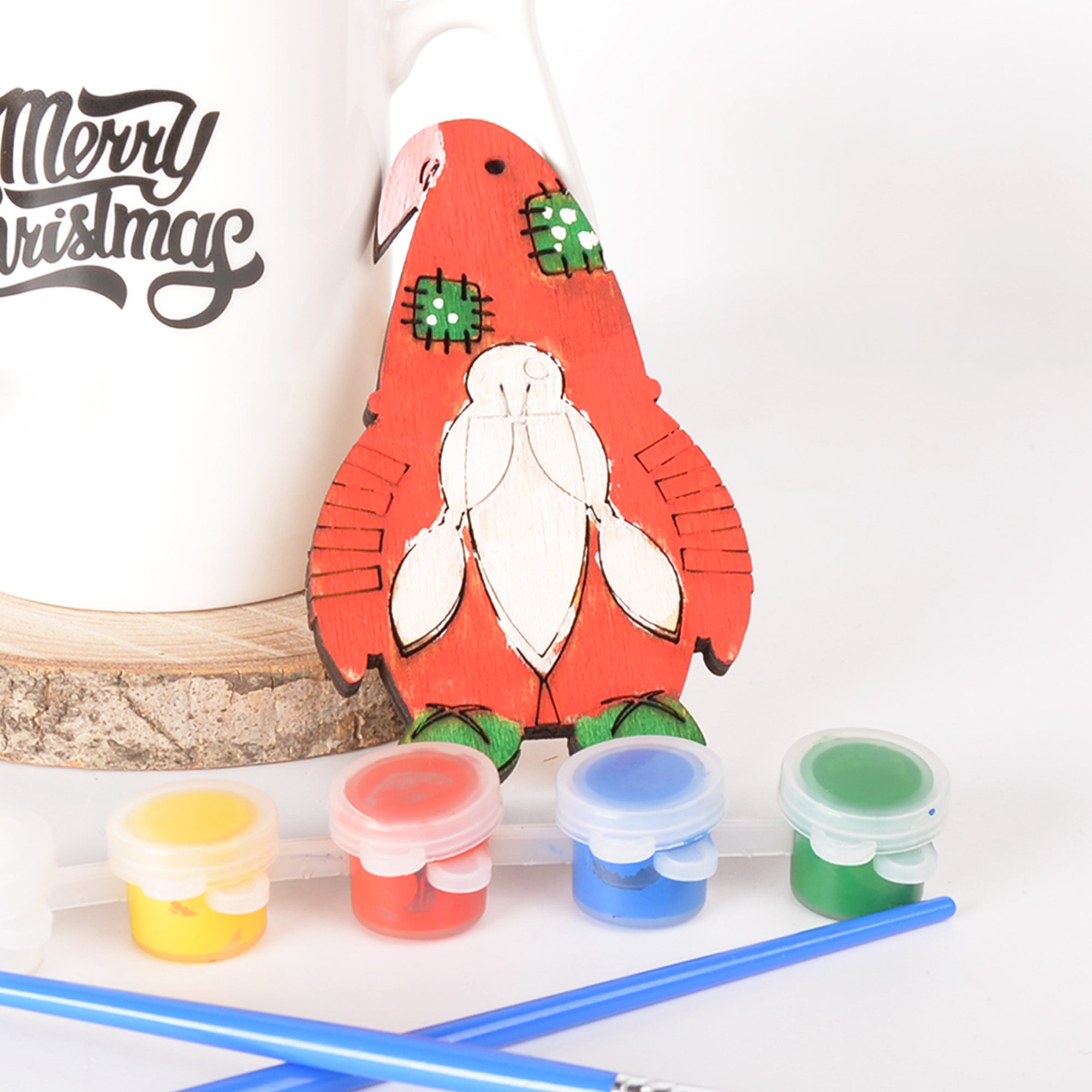 9 pcs. Gnome Ornaments, DIY Ornaments for Christmas Tree