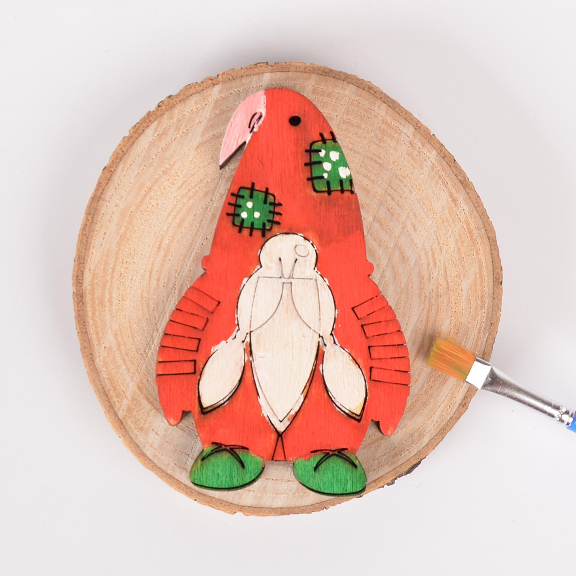 9 pcs. Gnome Ornaments, DIY Ornaments for Christmas Tree