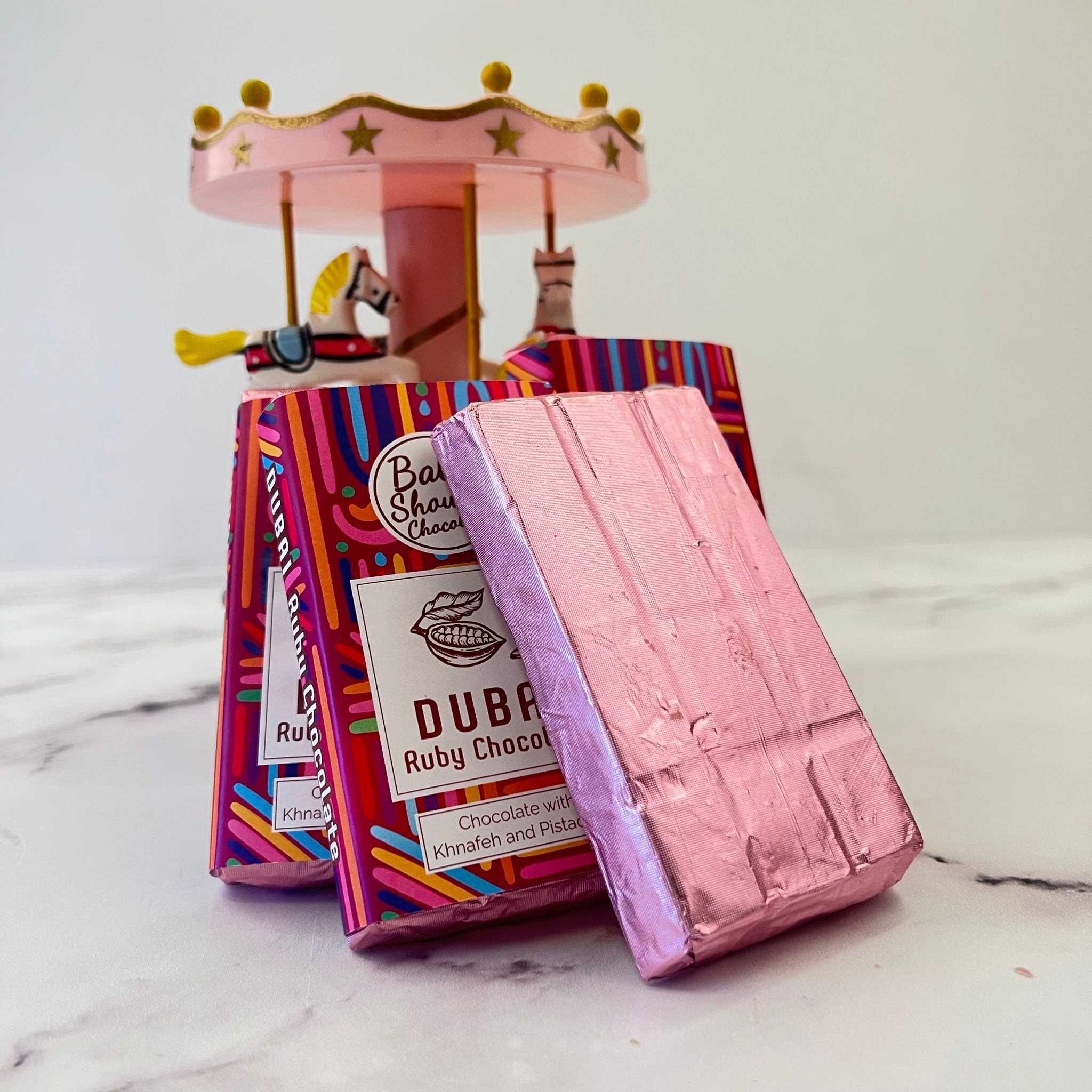 Rubby Dubai Chocolate 3 PCS