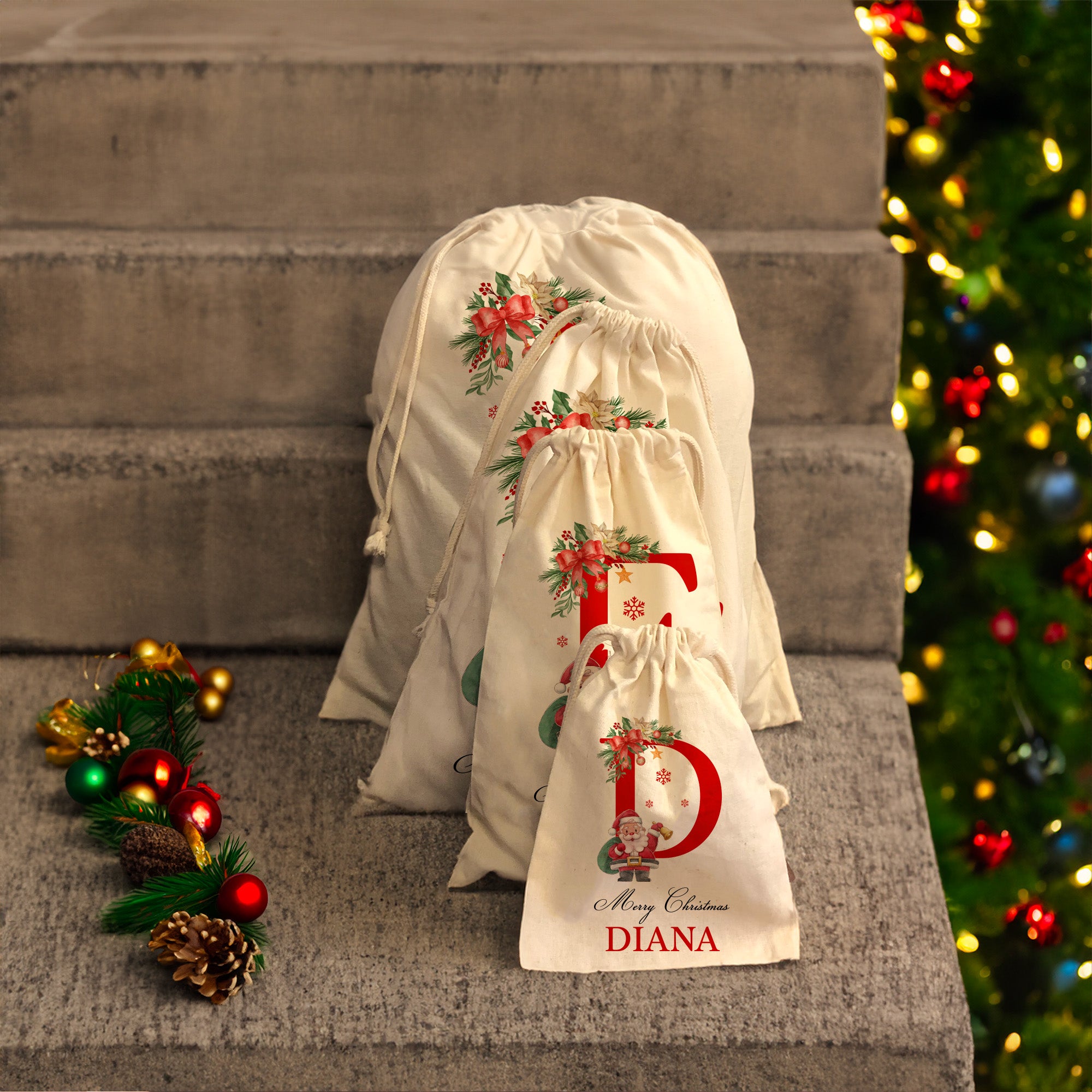 First Christmas Santa Sack