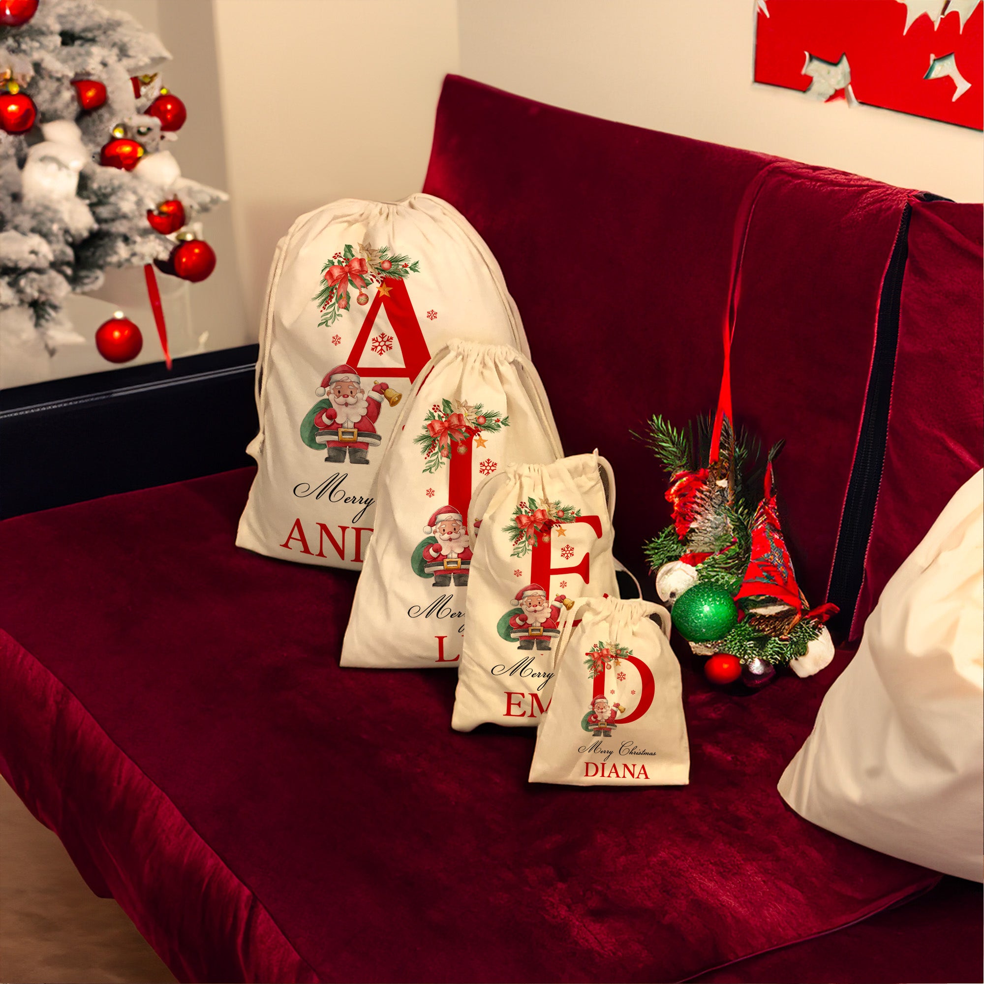 Personalized Christmas Santa Sack