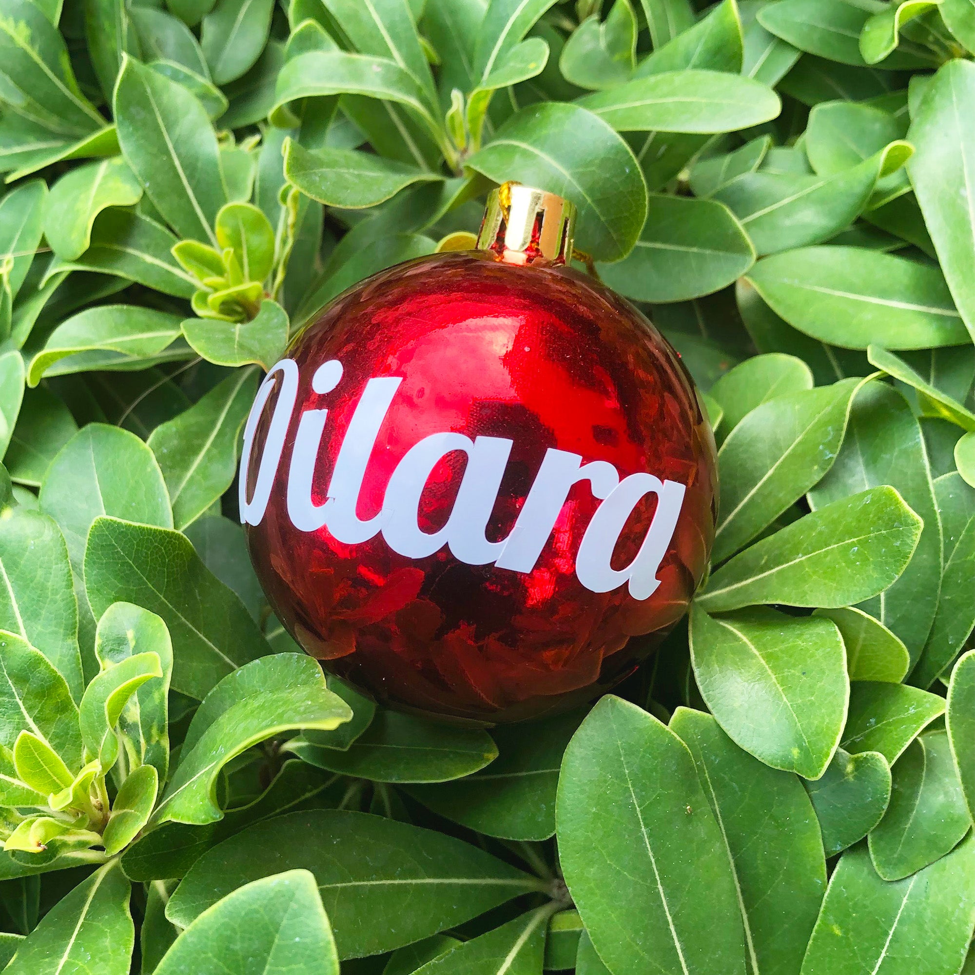 Personalized Christmas Baubles, Personalized Name Ornament, Christmas Tree Ornament