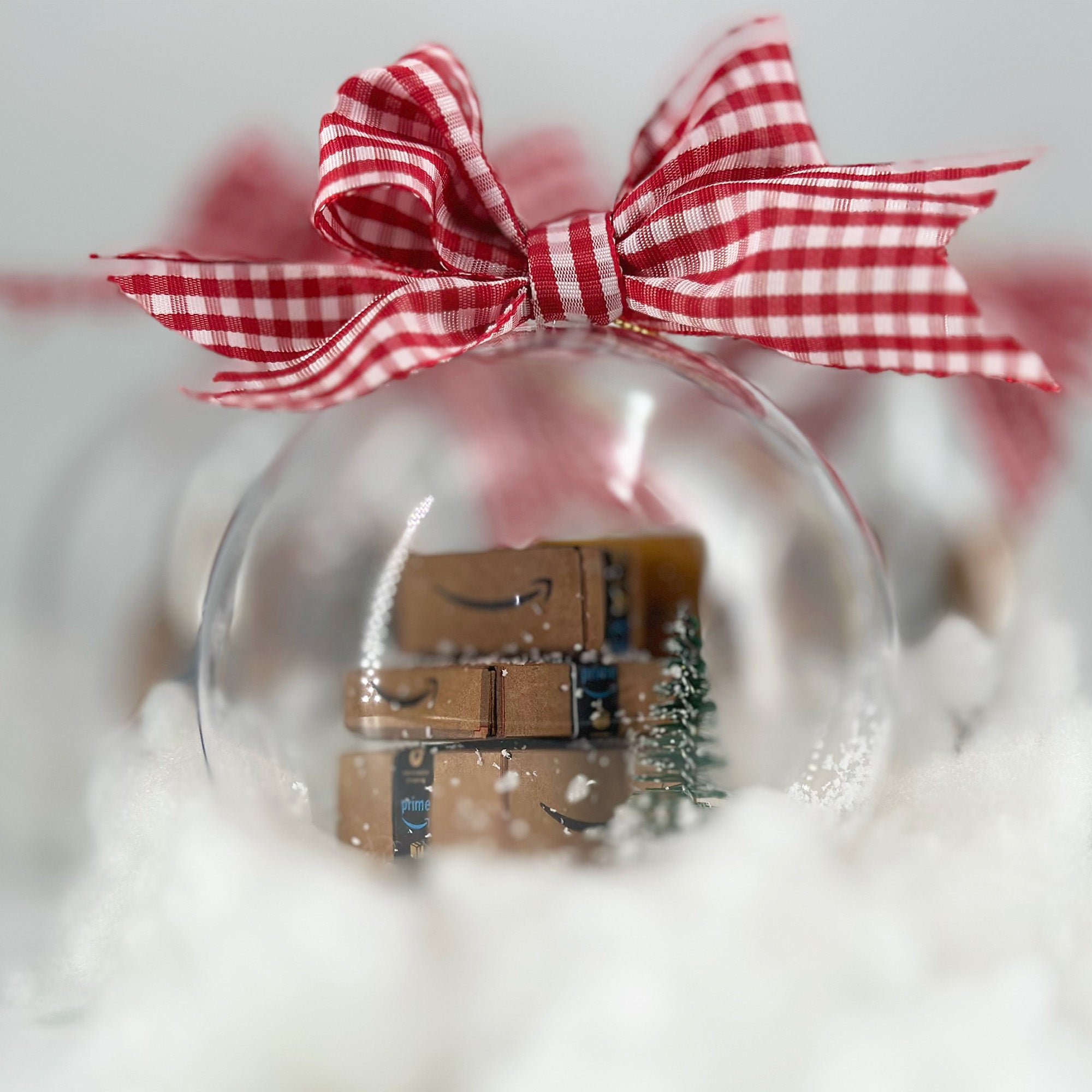 Mini Shopping Boxes Ornament, Shopping Lover Ornament