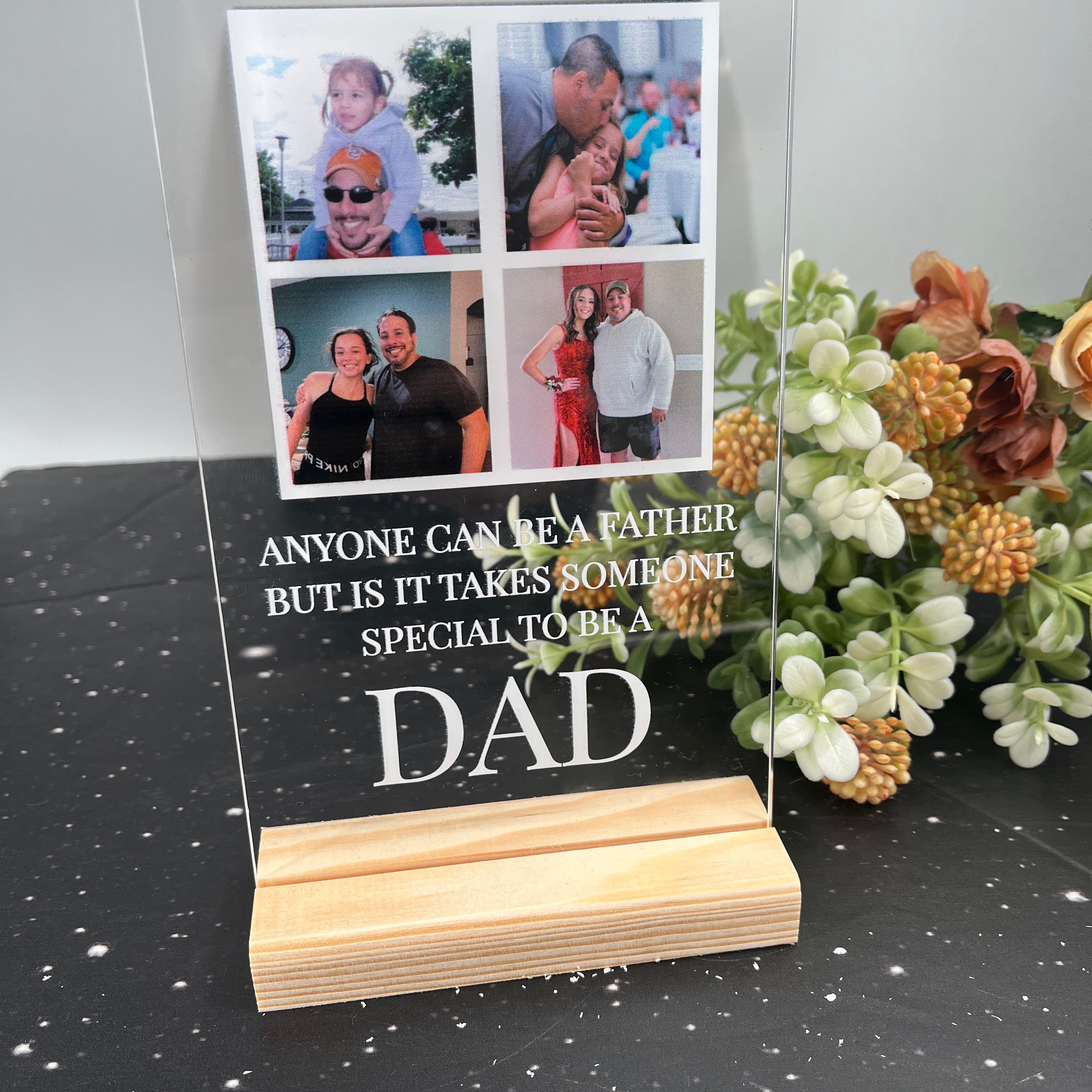 Photo Plaque for Dad