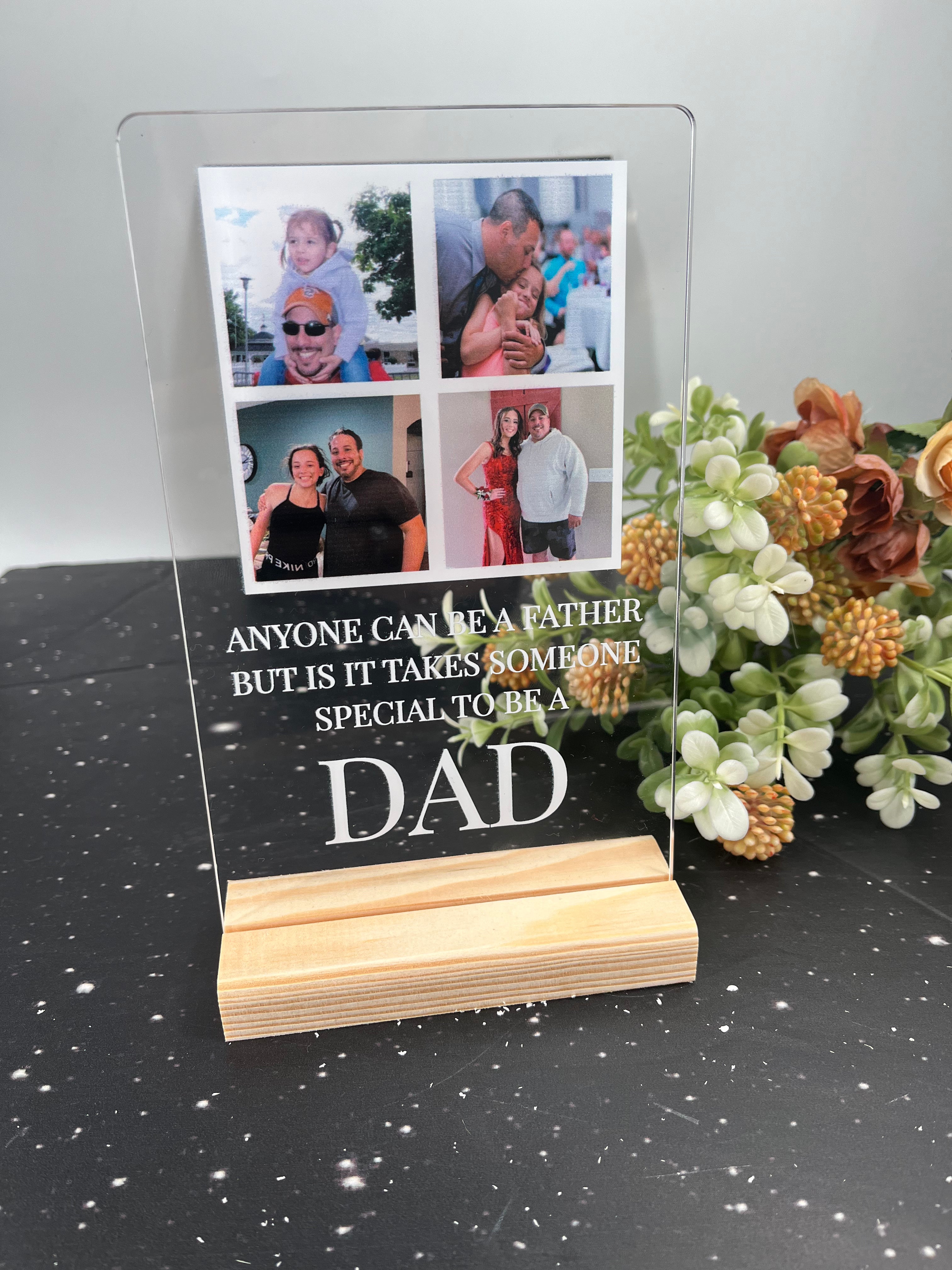 Photo Plaque for Dad