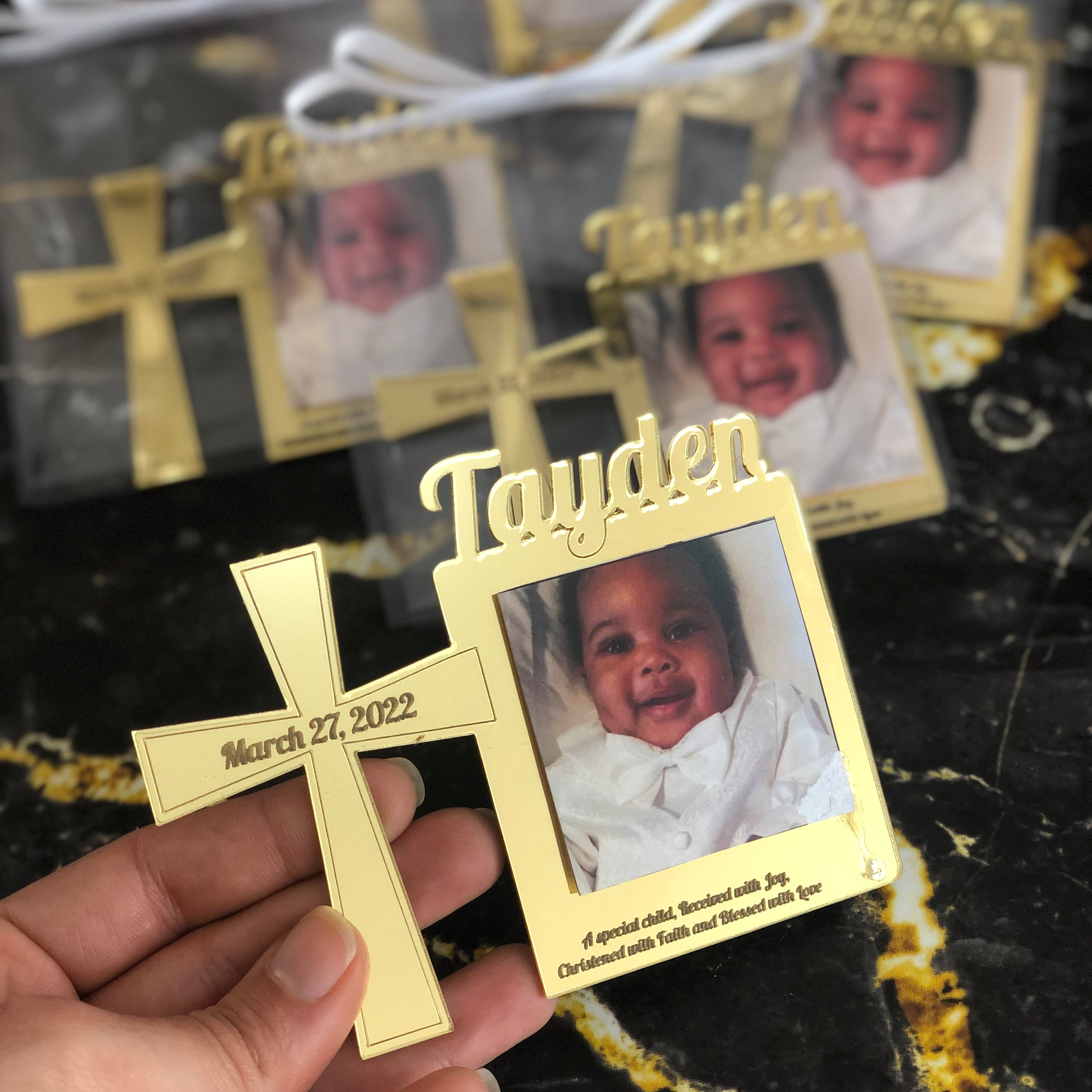 Baptism Frame Magnet (10 pcs)