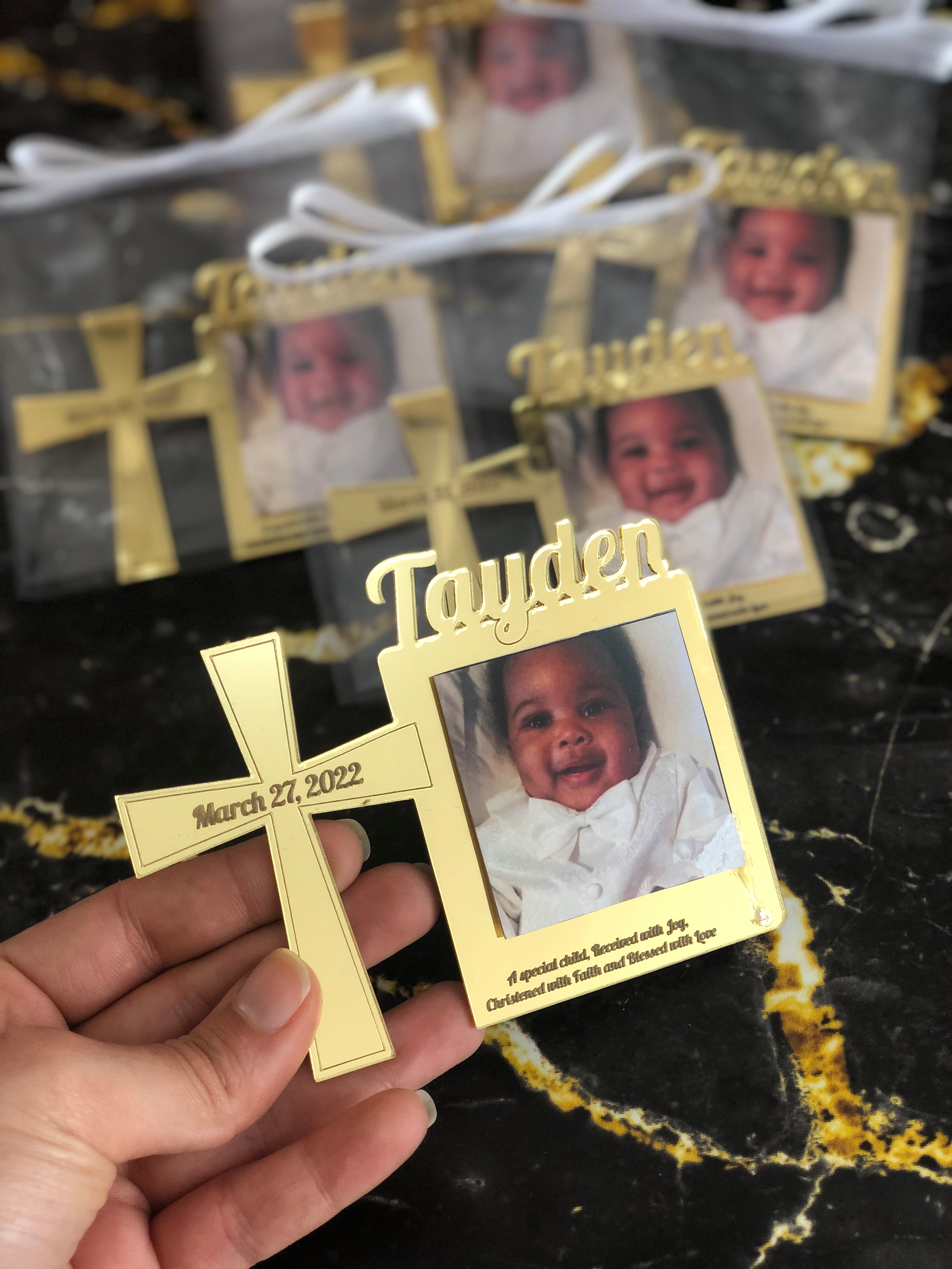 Baptism Frame Magnet (10 pcs)