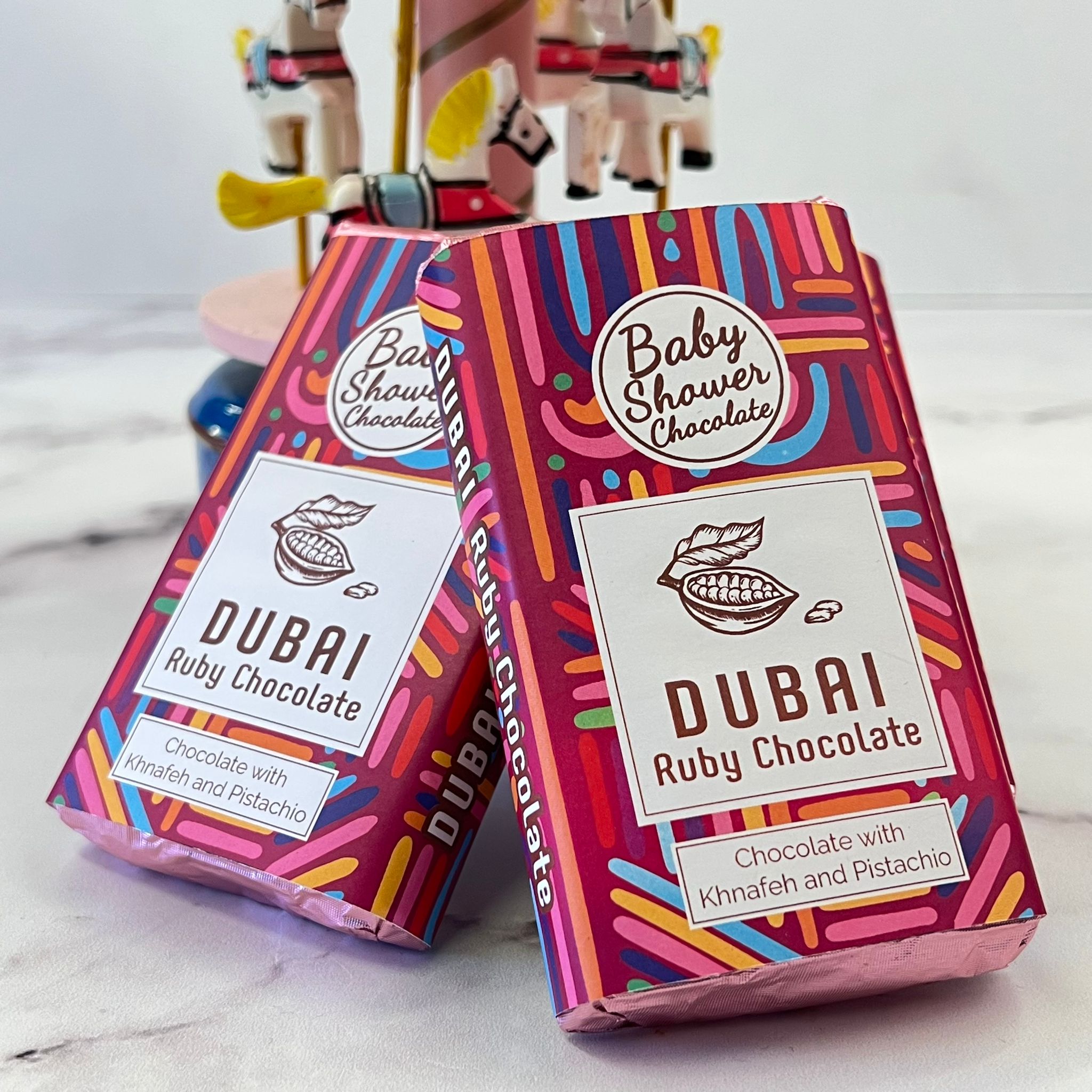 Rubby Dubai Chocolate 3 pcs