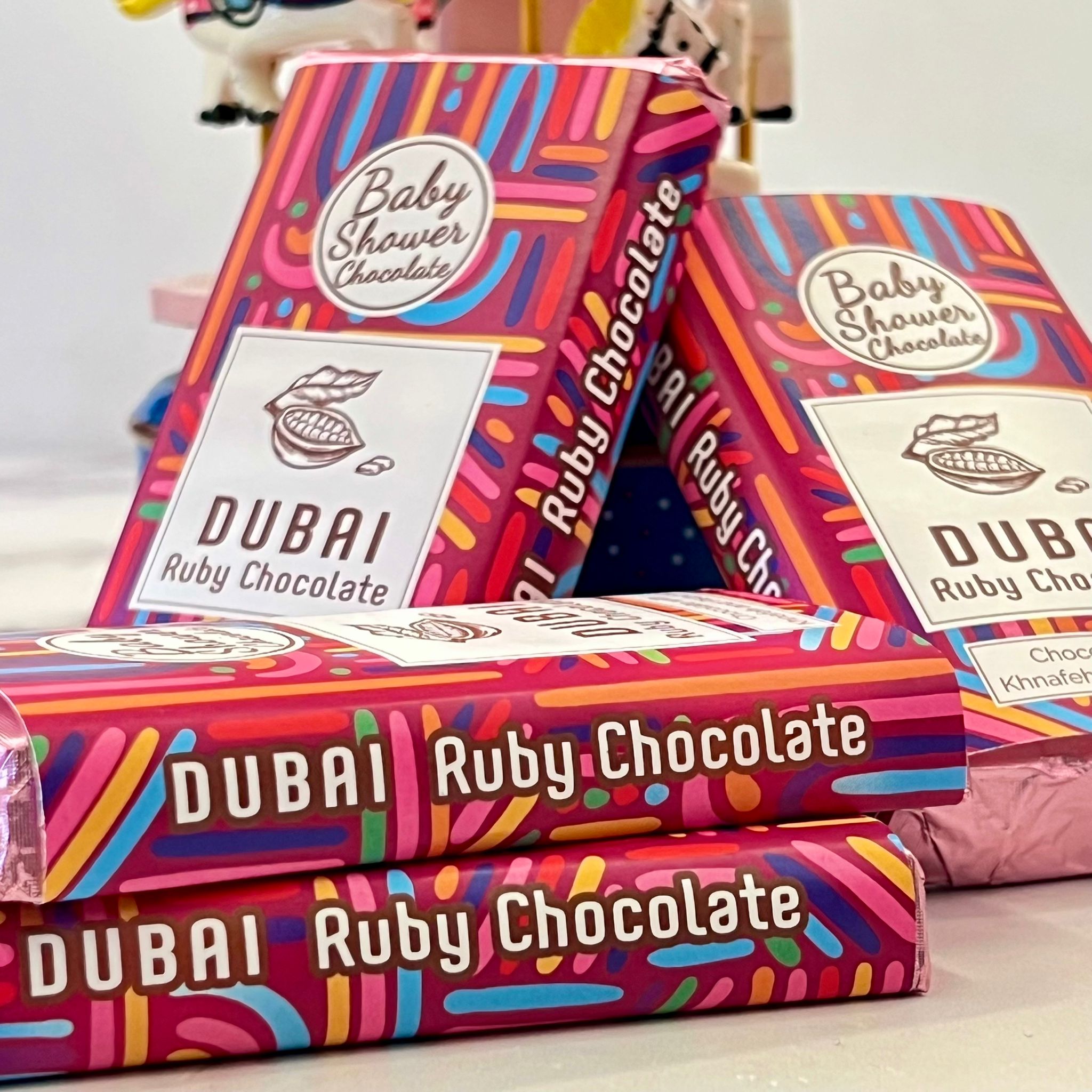Rubby Dubai Chocolate 3 pcs