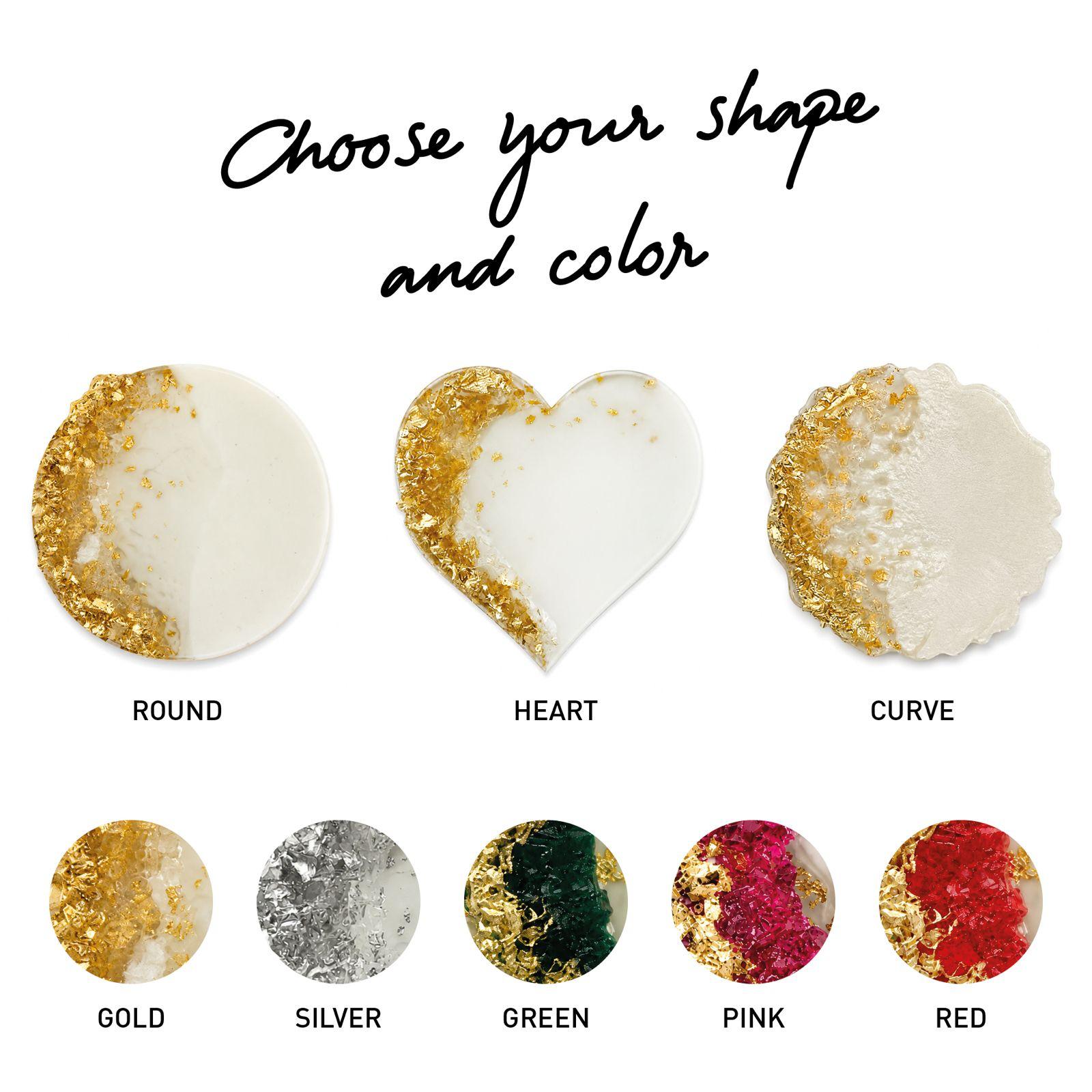 50 PCS DIY Blank Resin Epoxy Wedding Guest Magnets – Bulk Bridal Shower Favors for Events