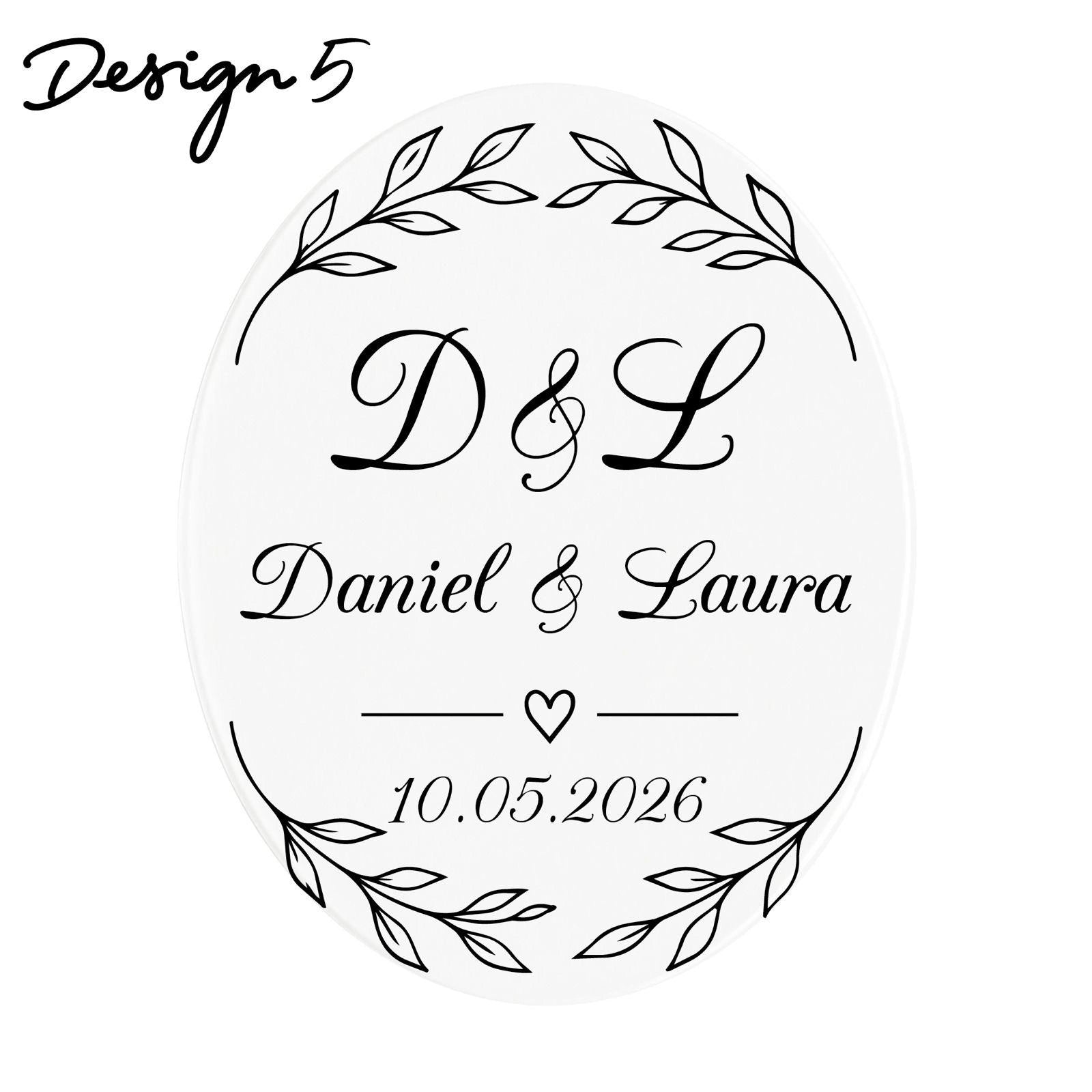 Custom Resin Magnet Wedding Favors – Personalized Epoxy Bridal Shower Gifts for Guests