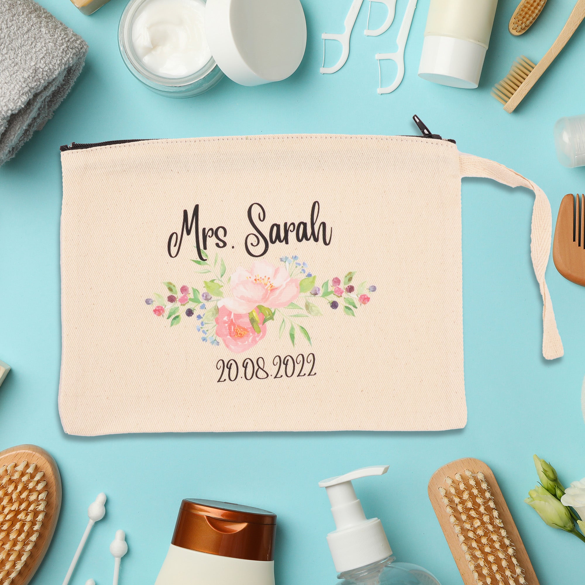 Personalisierte Make-up-Clutch-Tasche