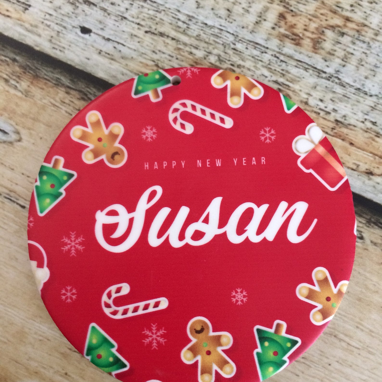 Personalized Ceramic Christmas Ornaments