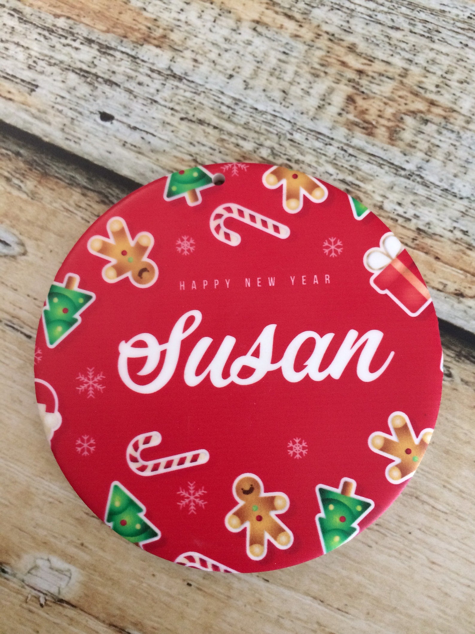 Personalized Ceramic Christmas Ornaments