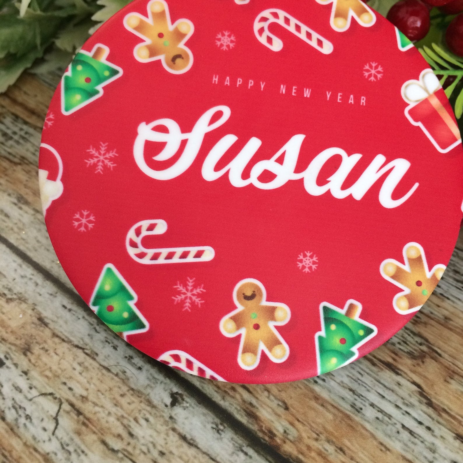 Personalized Ceramic Christmas Ornaments