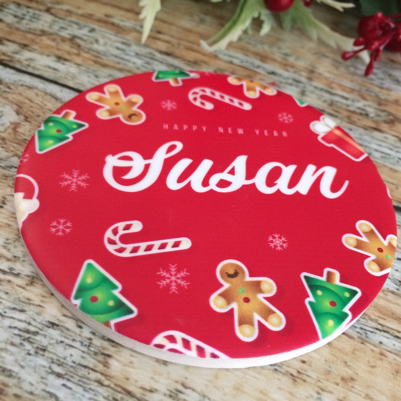 Personalized Ceramic Christmas Ornaments