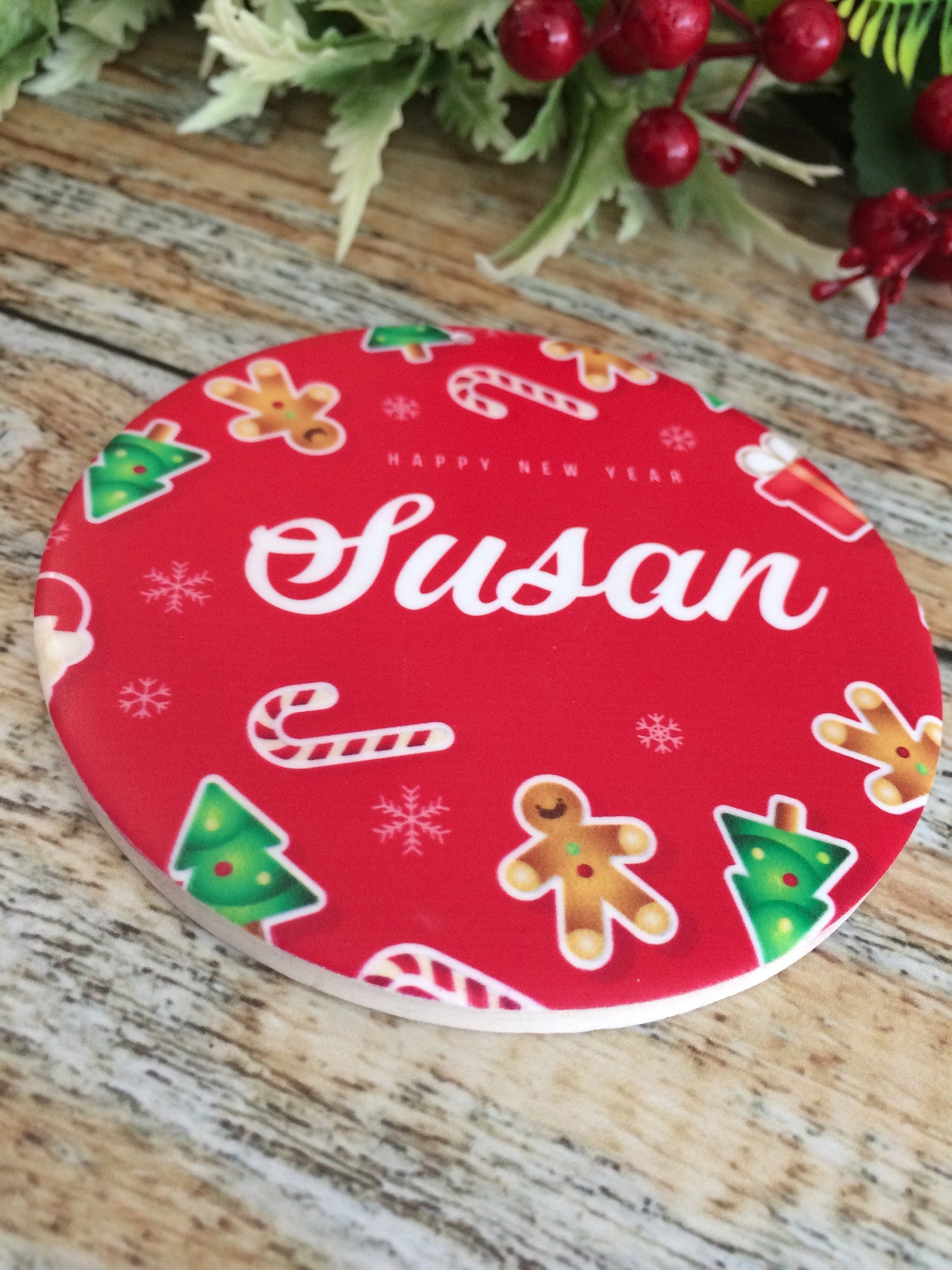 Personalized Ceramic Christmas Ornaments