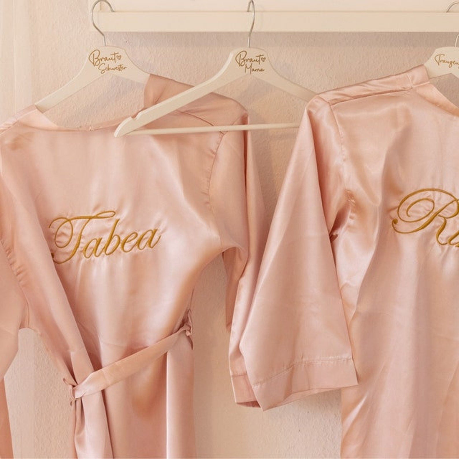 Personalized Embroidered Bride & Bridesmaid Gift Set