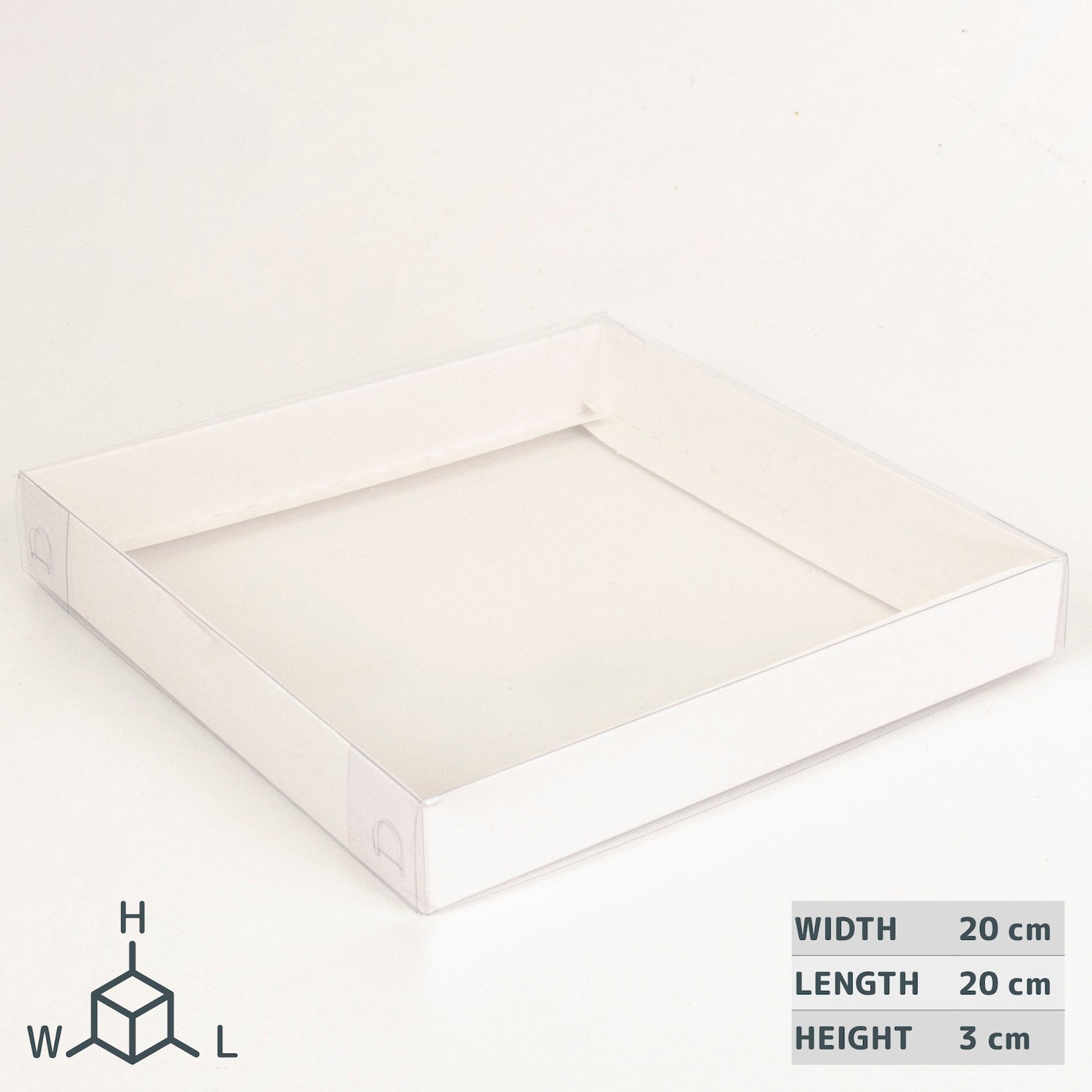 20x20x3 Multipurpose Kraft Gift Box