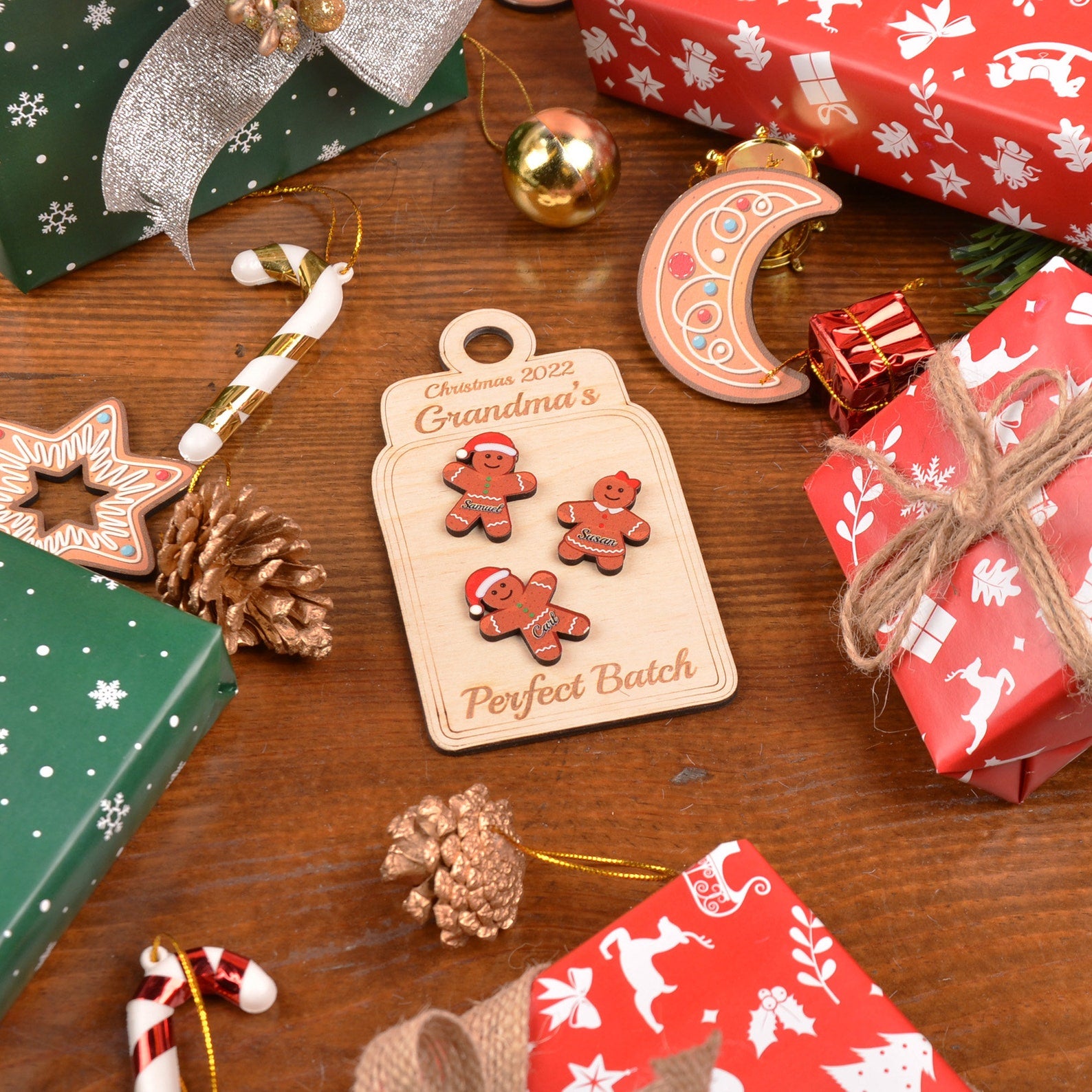 Grandma & Grandpa’s Christmas Batch Ornament