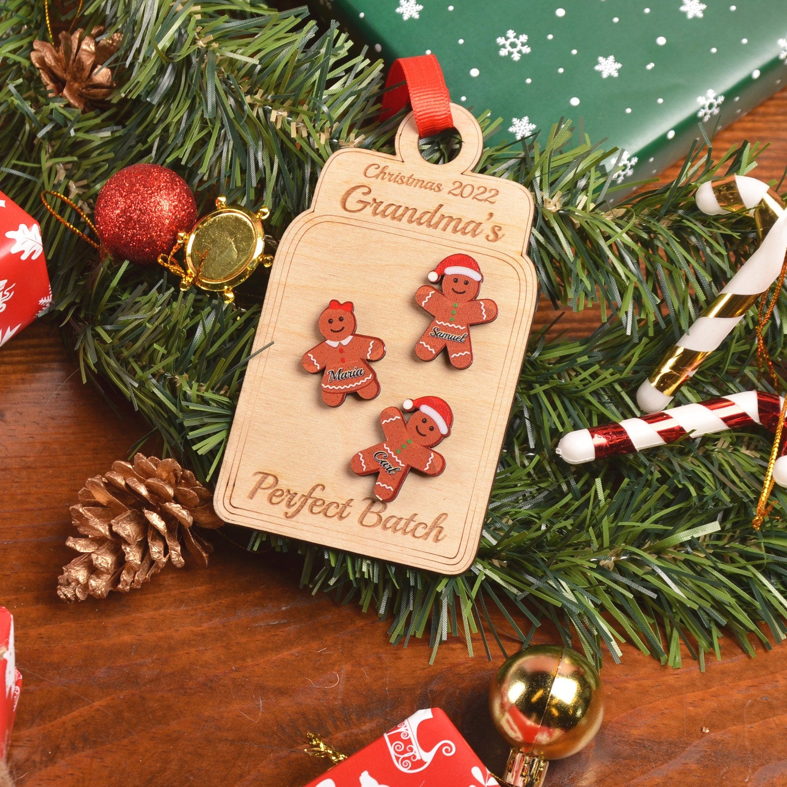 Grandma & Grandpa’s Christmas Batch Ornament