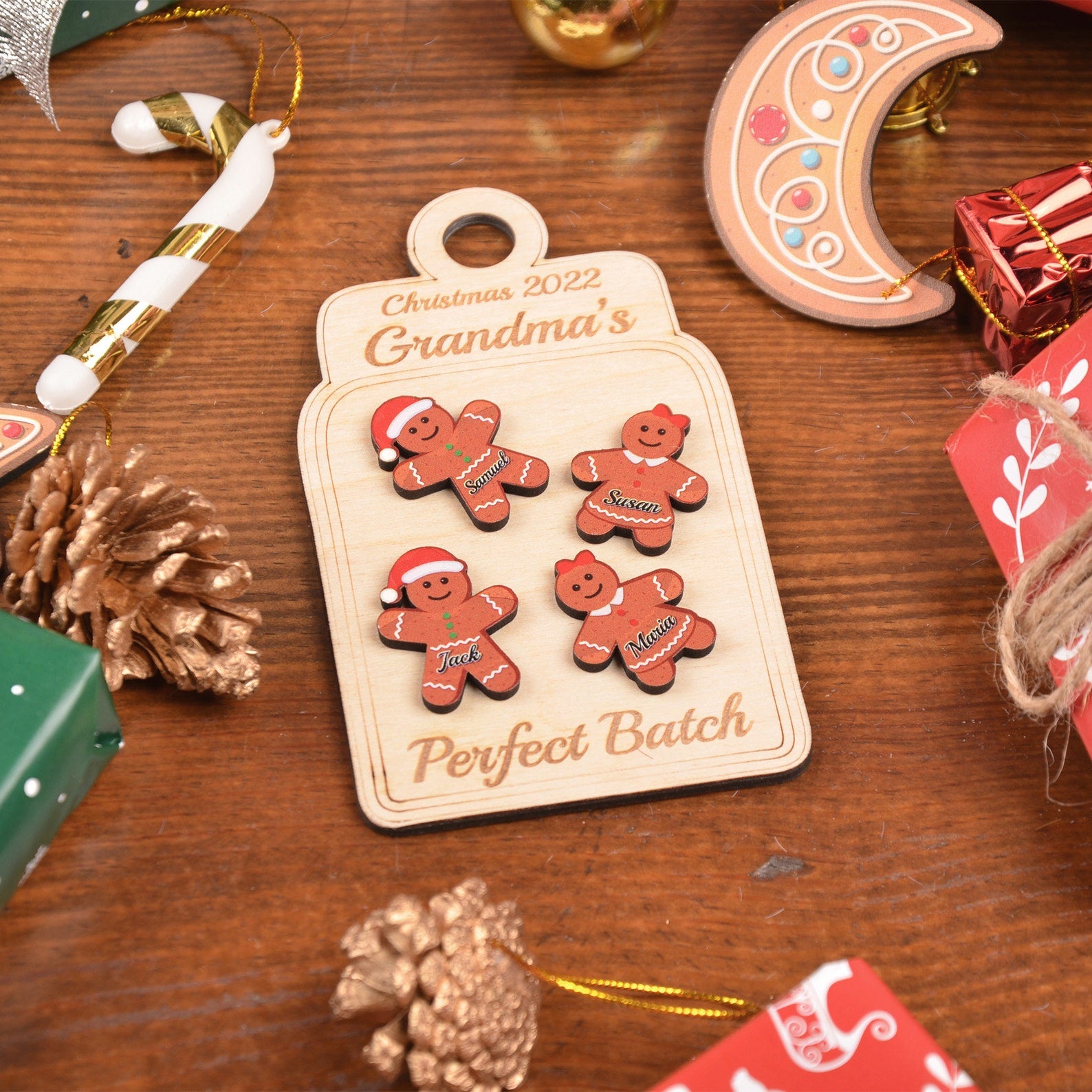 Grandma & Grandpa’s Christmas Batch Ornament