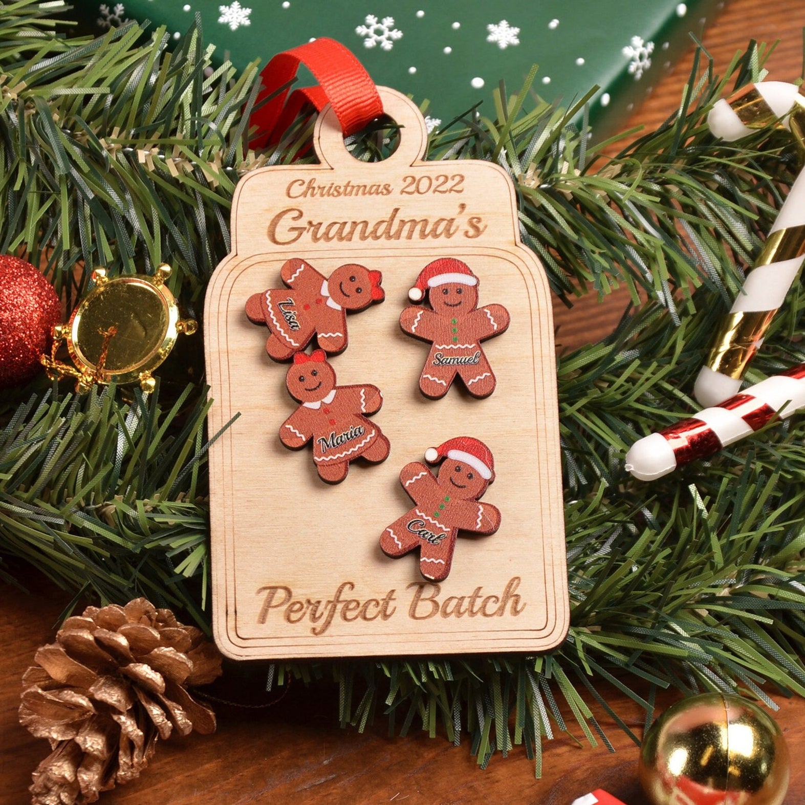 Grandma & Grandpa’s Christmas Batch Ornament