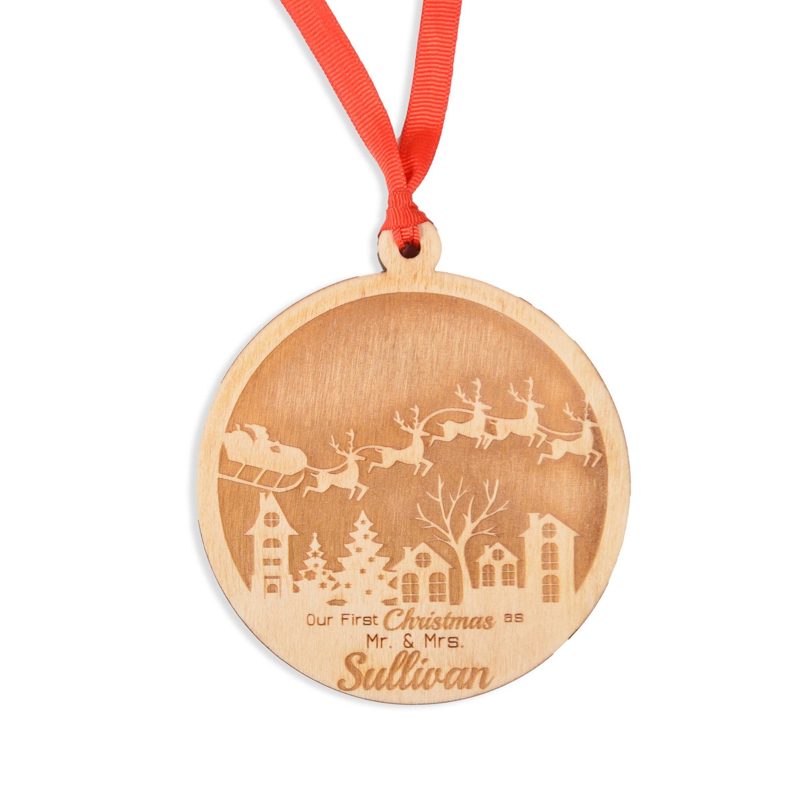 Personalized Our First Christmas Ornament