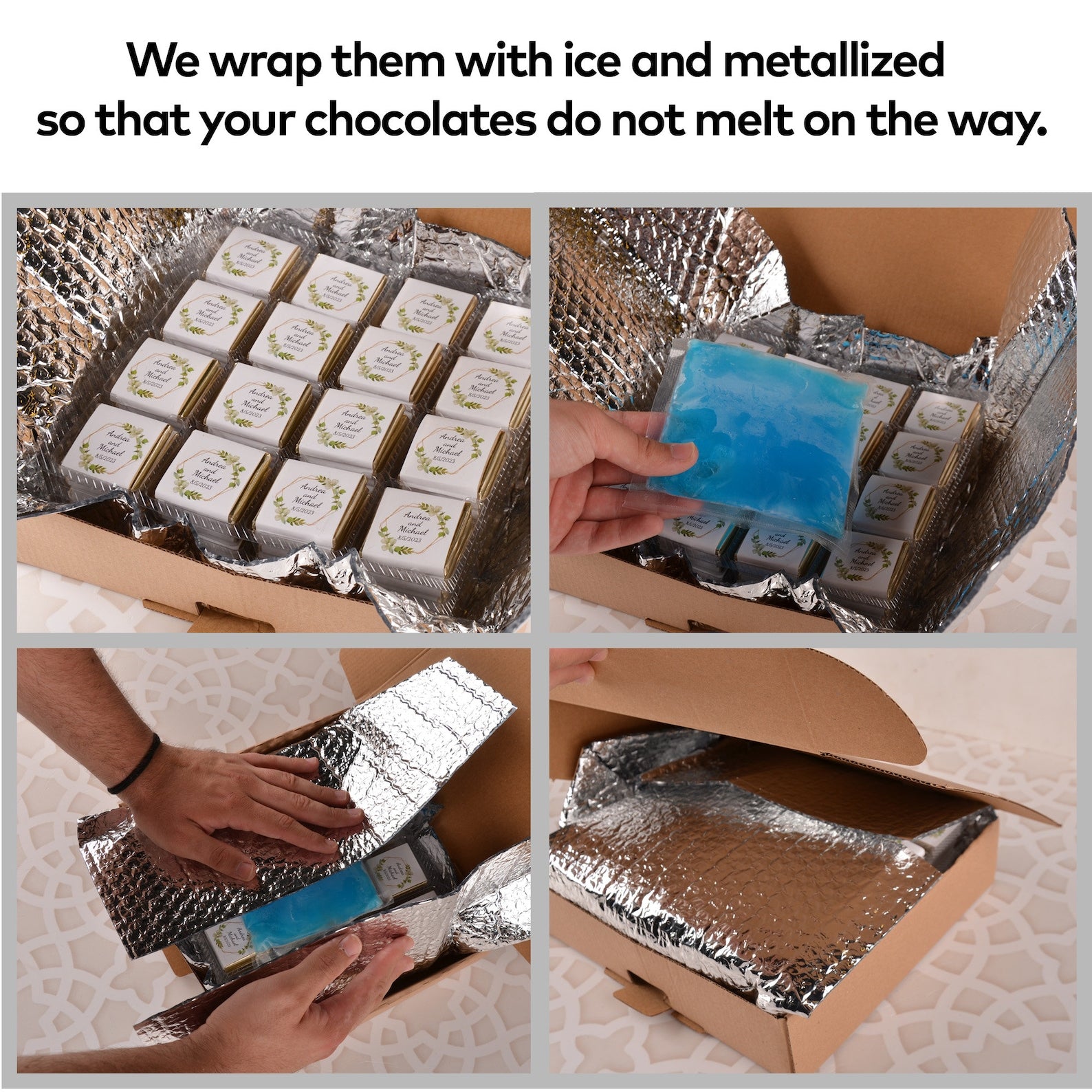 Personalized Wedding Chocolate