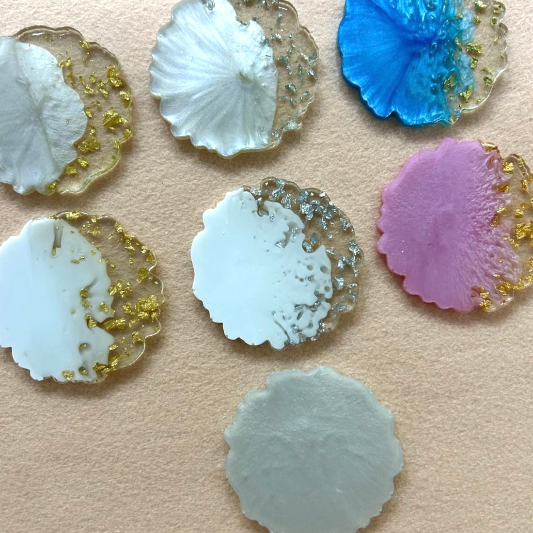 DIY Blank Resin Magnet Epoxy Wedding Favors Bulk Bridal Shower Guest Gift Magnet Keychain for Events