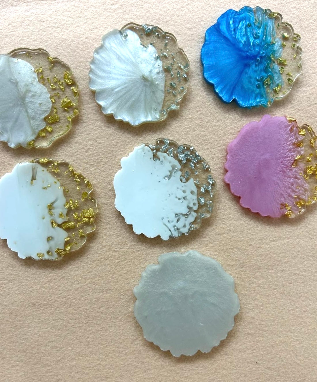 DIY Blank Resin Magnet Epoxy Wedding Favors Bulk Bridal Shower Guest Gift Magnet Keychain for Events