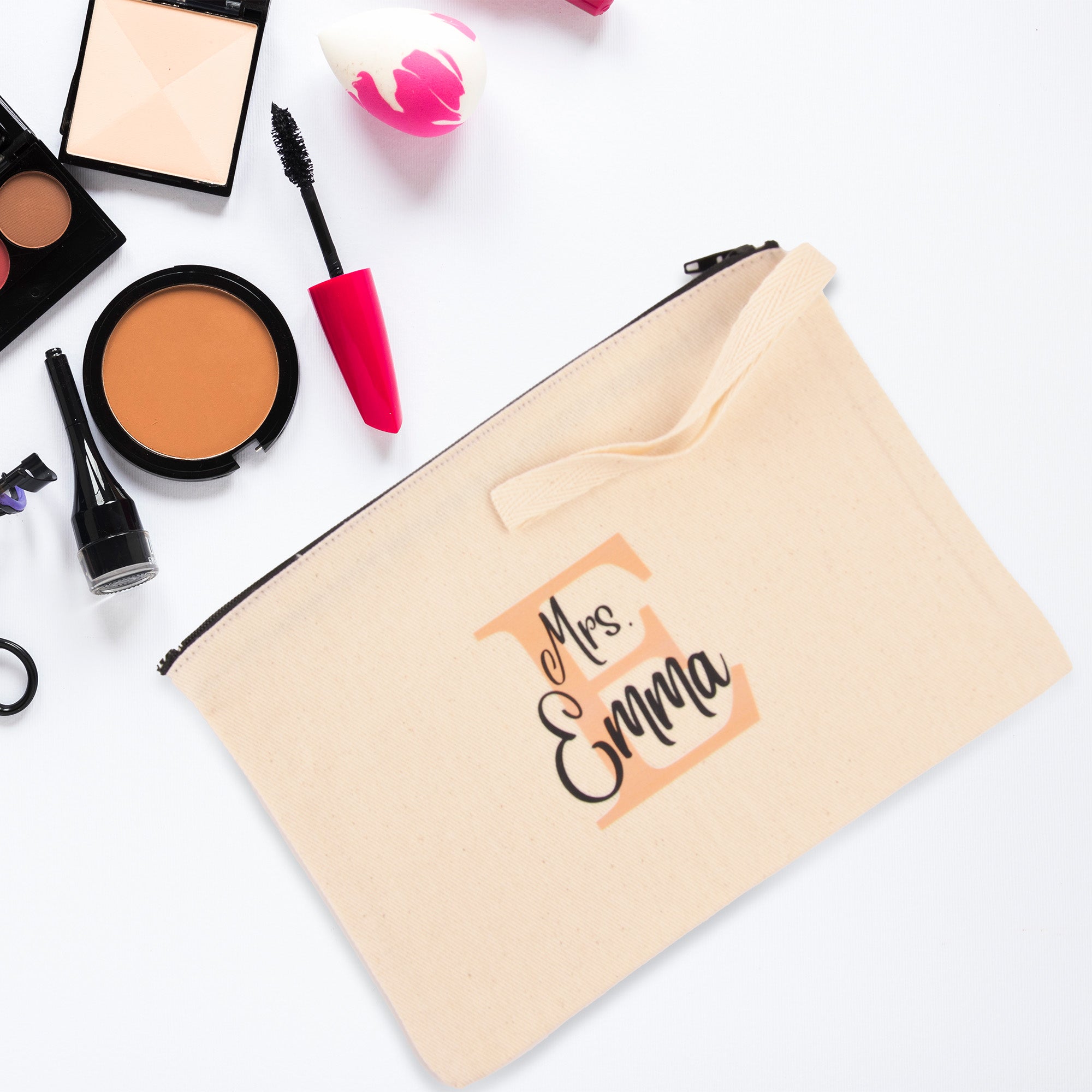 Personalized Make Up Clutch Bag