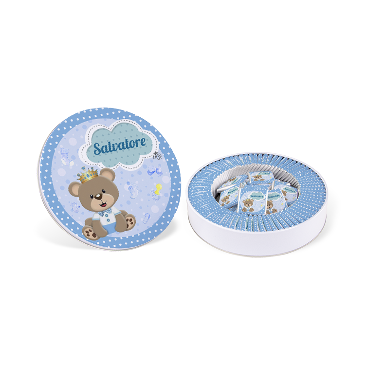 Boy Baby Chocolate -  (Metal Box, 100 Chocolates)