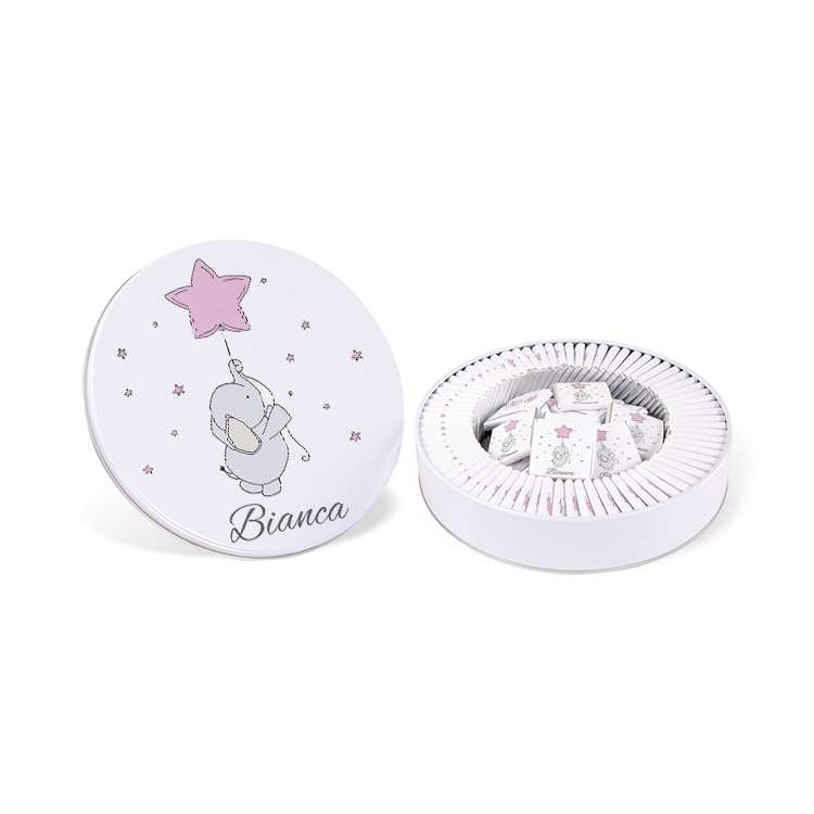 Girl Baby Chocolate -  (Metal Box, 100 Chocolates)