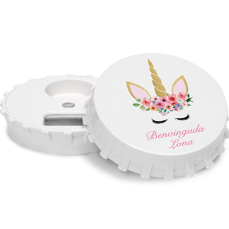 Baby Girl Round Magnet & Bottle Opener ( 20 pcs )
