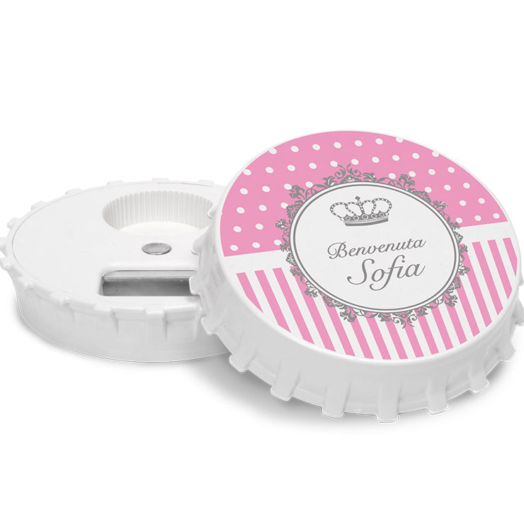 Baby Girl Round Magnet & Bottle Opener ( 20 pcs )