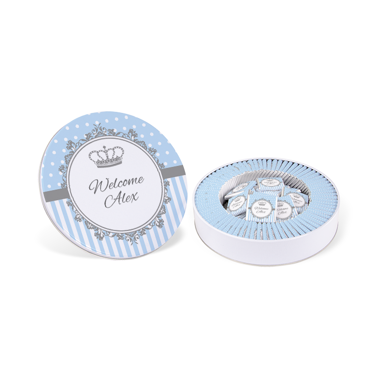 Boy Baby Chocolate -  (Metal Box, 100 Chocolates)