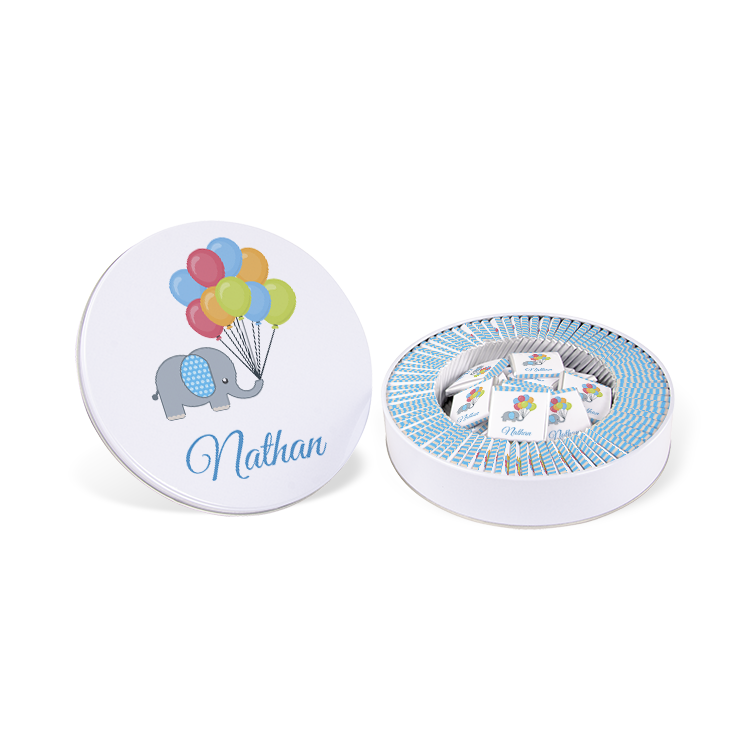 Boy Baby Chocolate -  (Metal Box, 100 Chocolates)