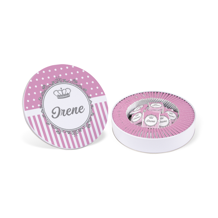 Girl Baby Chocolate -  (Metal Box, 100 Chocolates)