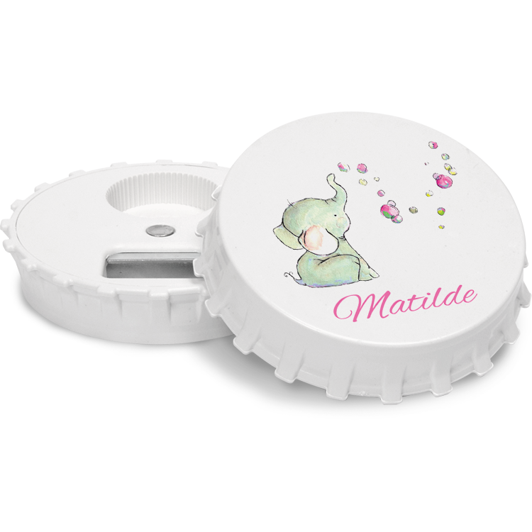 Baby Girl Round Magnet & Bottle Opener ( 20 pcs )